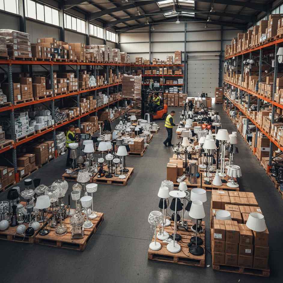 전구, 램프 및 조명장치 도매업