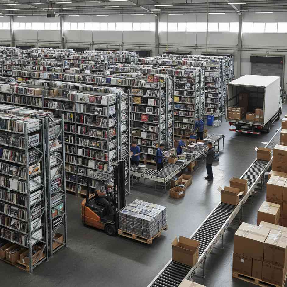 음반 및 비디오물 도매업