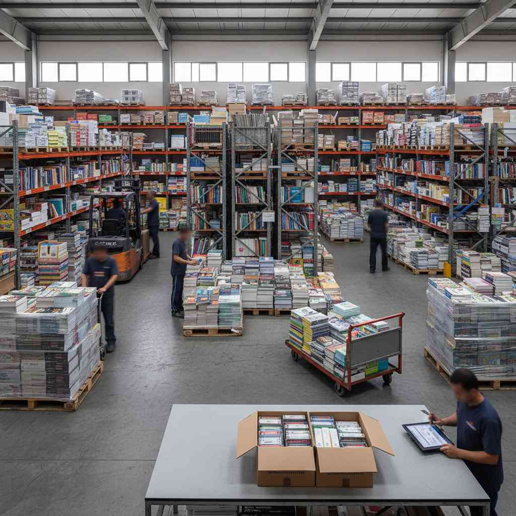 서적, 잡지 및 기타 인쇄물 도매업