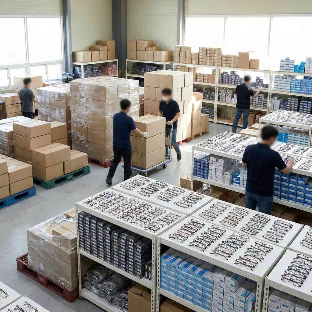 안경, 사진장비 및 광학용품 도매업