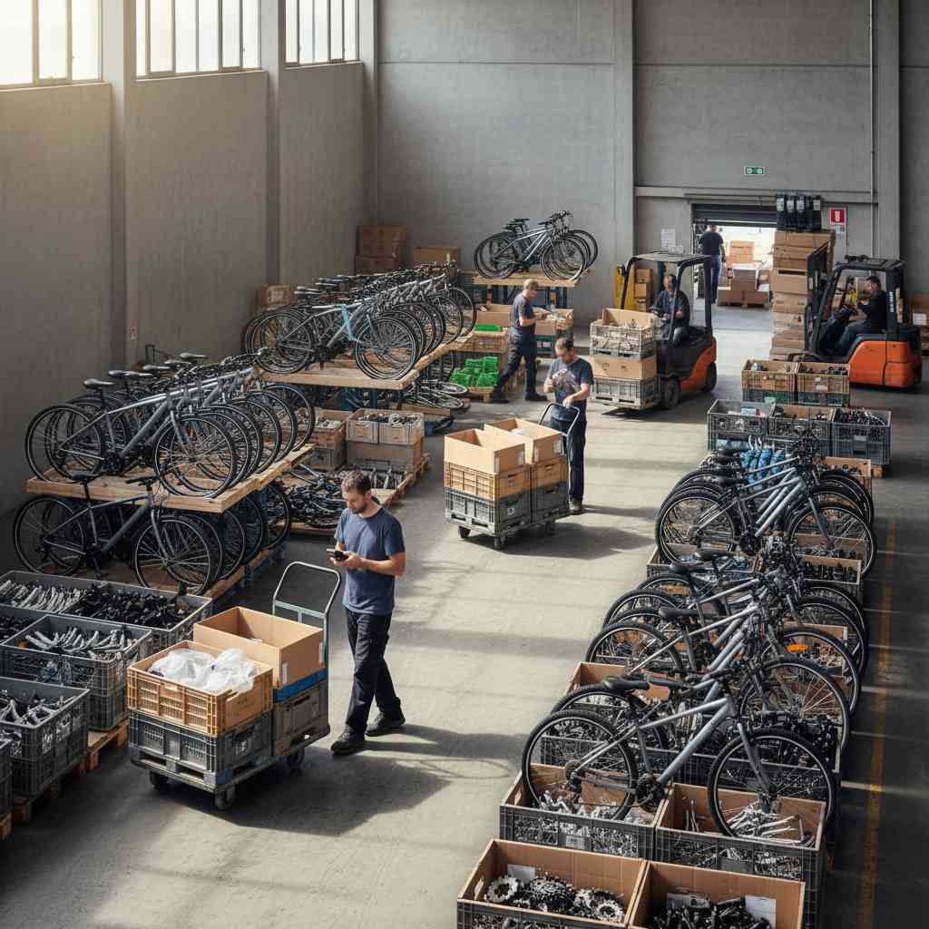 자전거 및 기타 운송장비 도매업