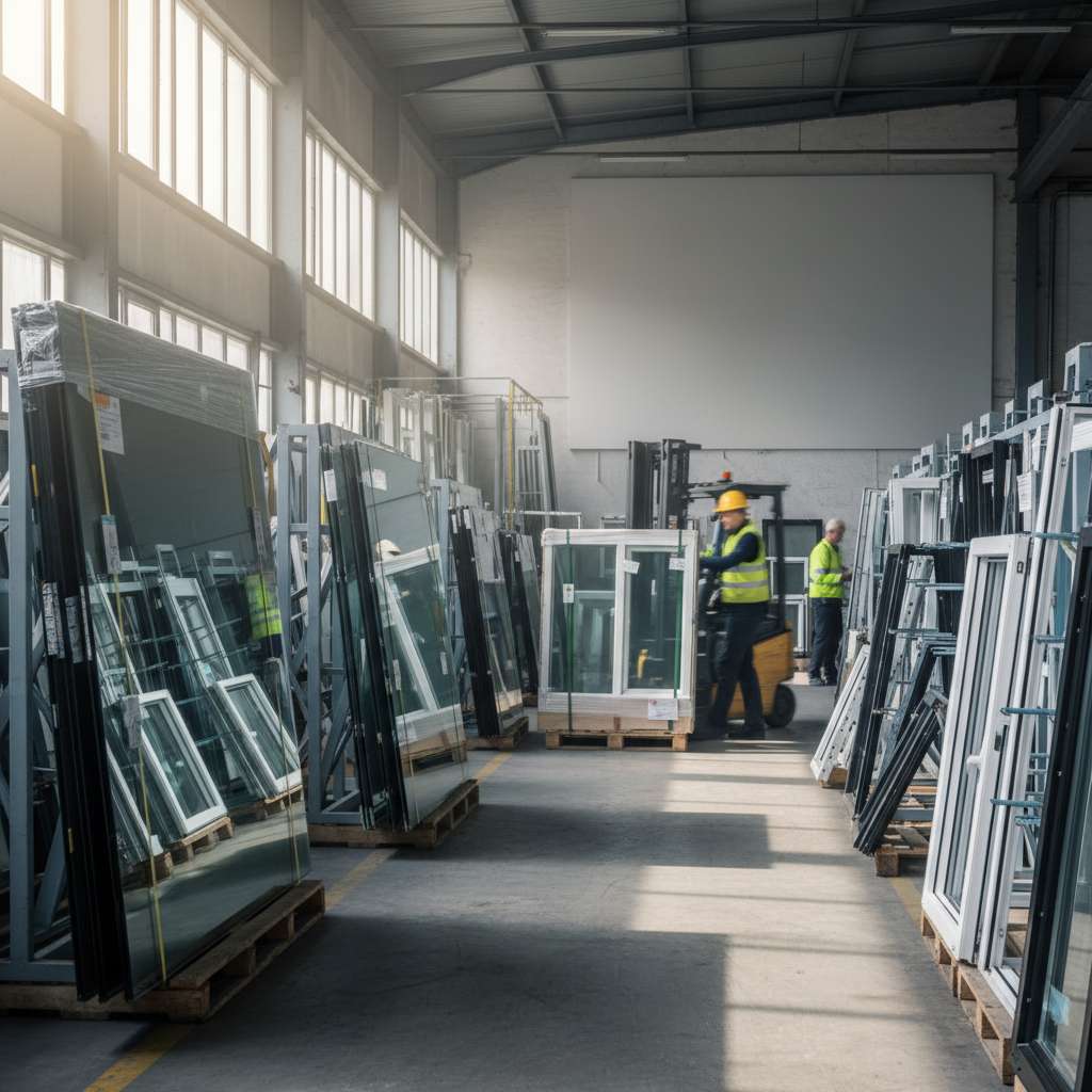 유리 및 창호 도매업