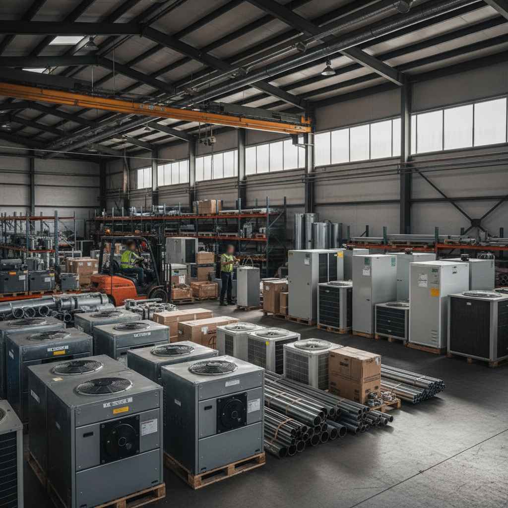 배관 및 냉ㆍ난방장치 도매업