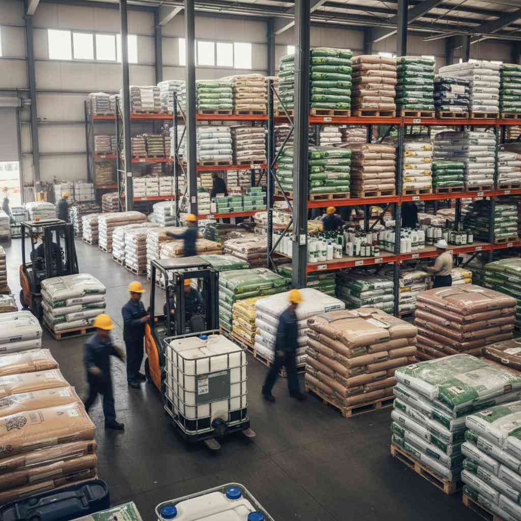 비료 및 농약 도매업