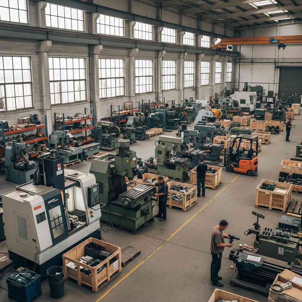 공작용 기계 및 장비 도매업