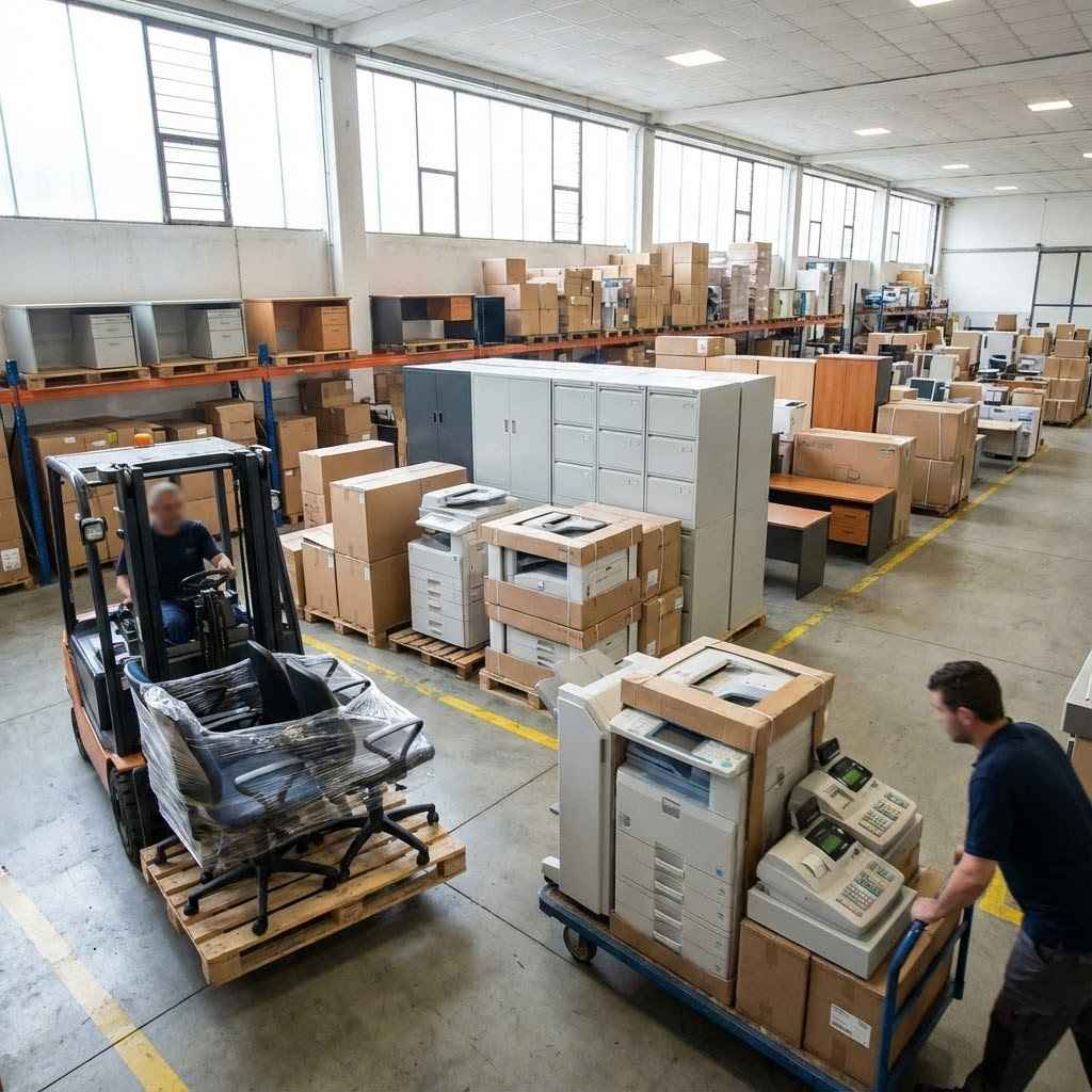 사무용 가구 및 기기 도매업