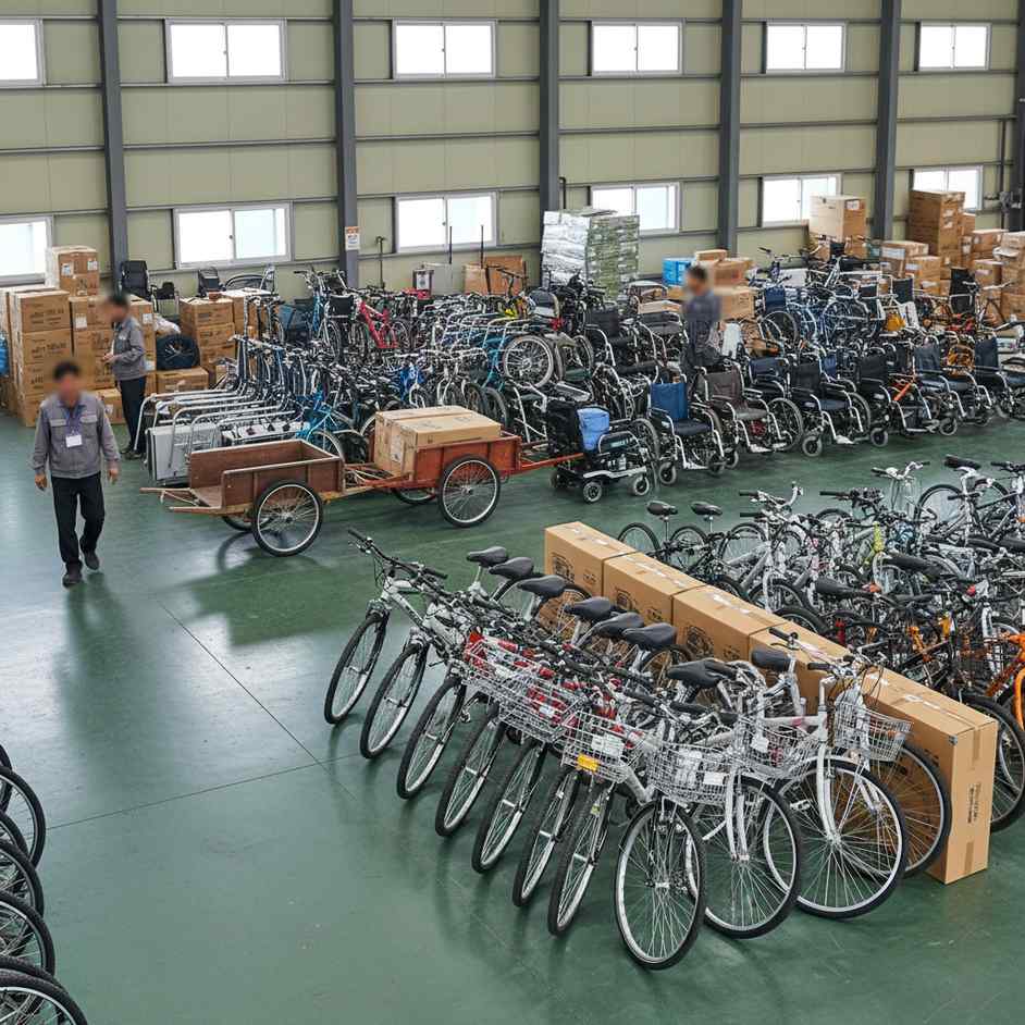 자전거 및 기타 운송장비 도매업