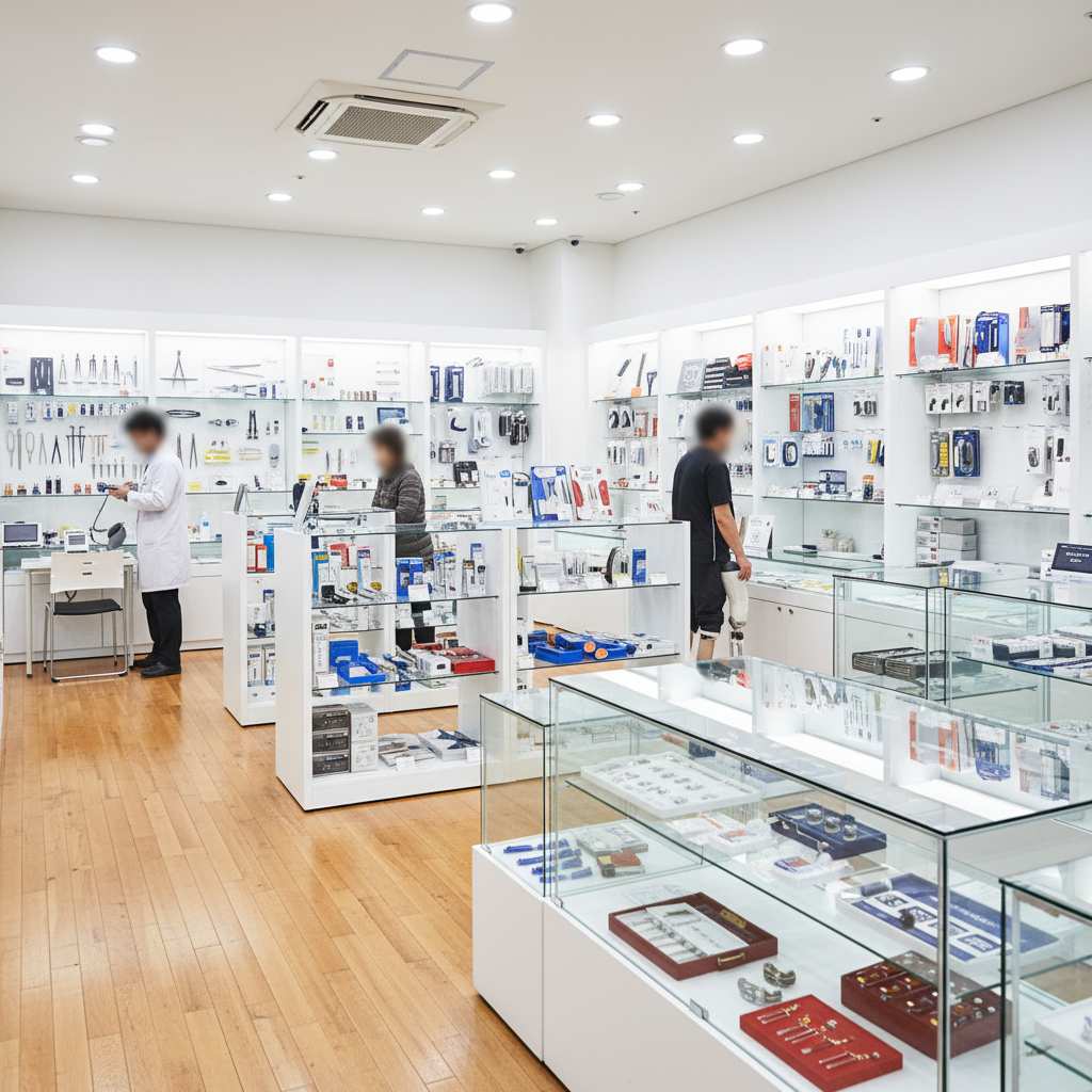 의료용 기구 소매업