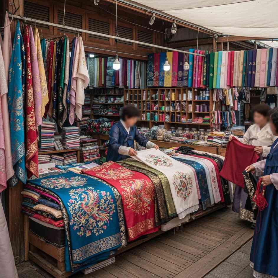 섬유 원단, 실 및 기타 섬유제품 소매업