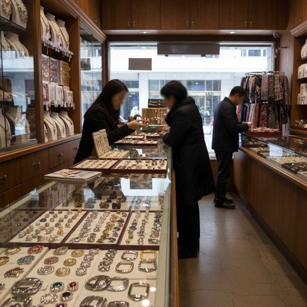 의복 액세서리 및 모조 장신구 소매업