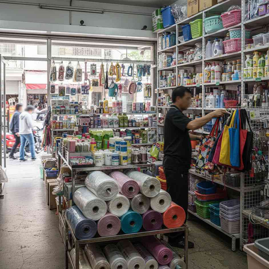 그 외 기타 분류 안된 가정용품 소매업