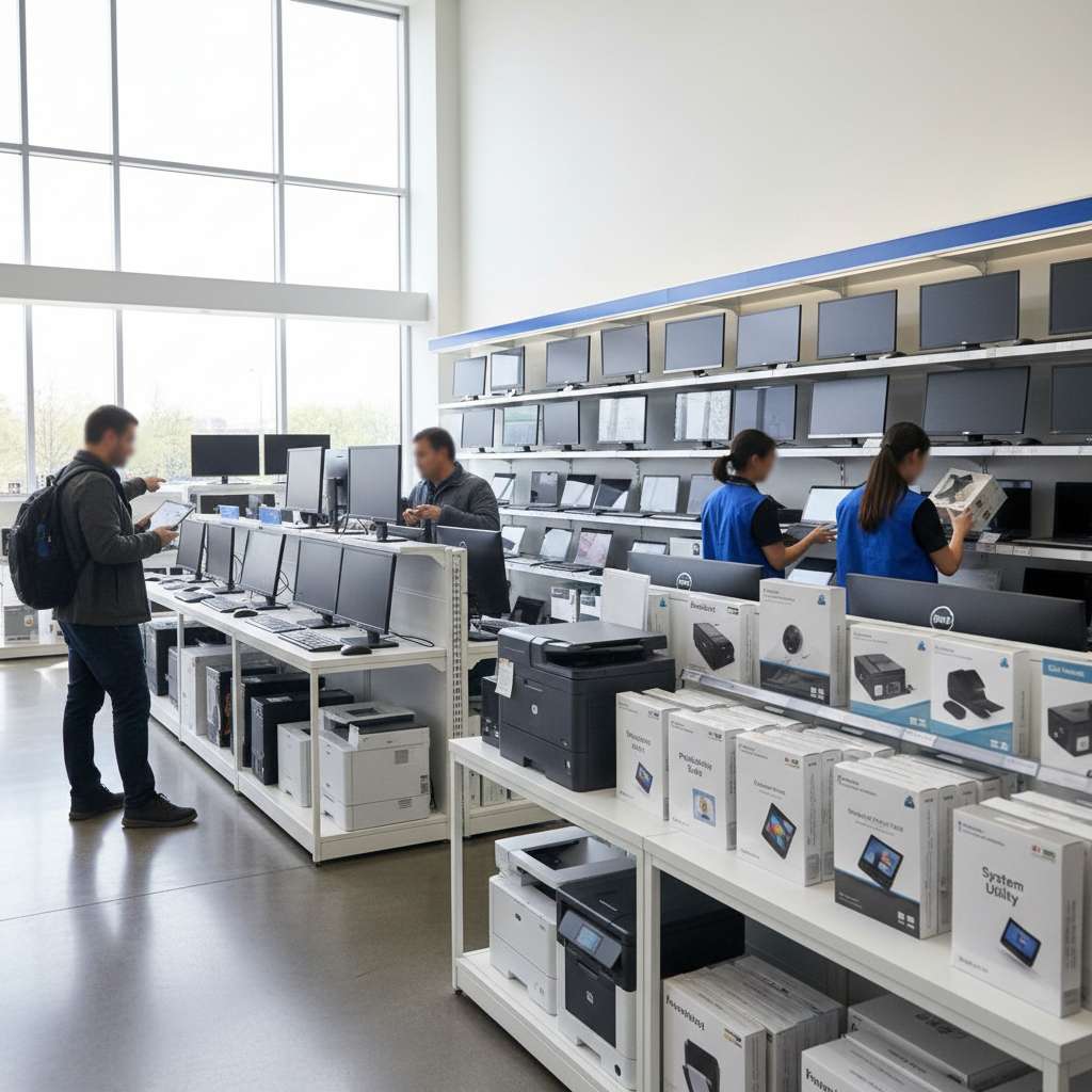 컴퓨터 및 주변장치, 소프트웨어 소매업