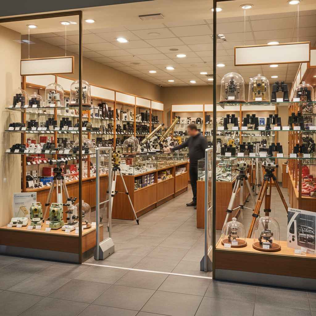 기타 광학 및 정밀 기기 소매업