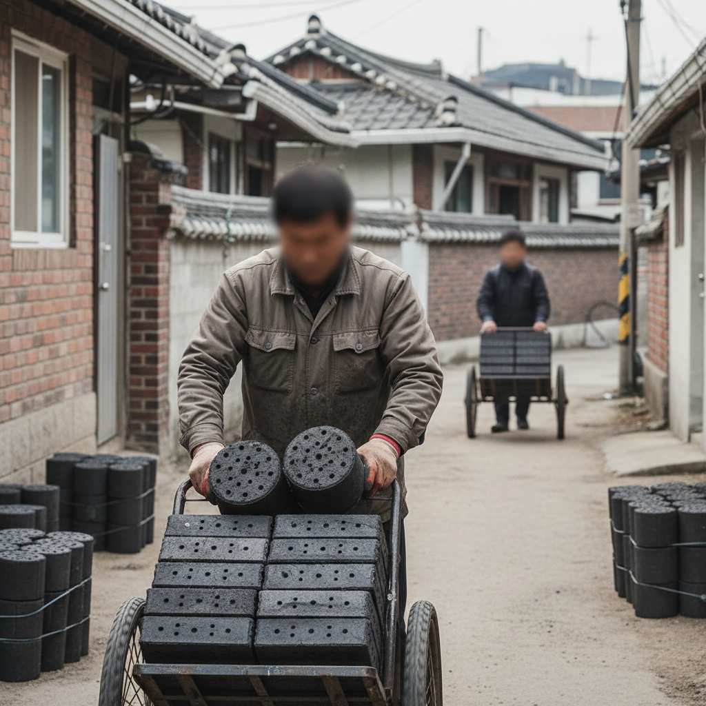 가정용 고체 연료 소매업