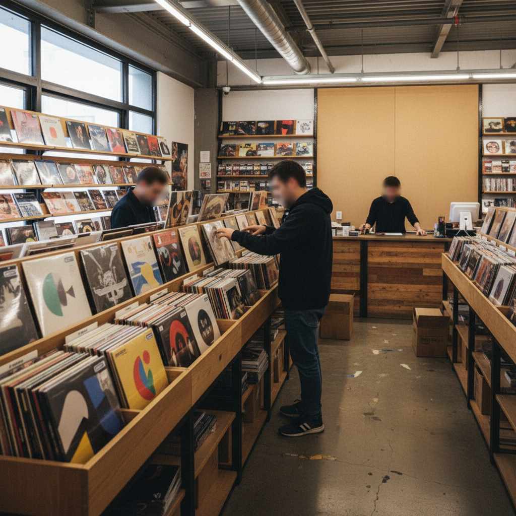 음반 및 비디오물 소매업