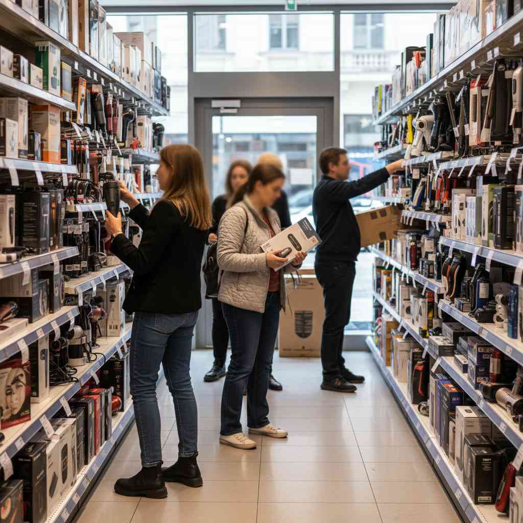 그 외 기타 분류 안된 가정용품 소매업