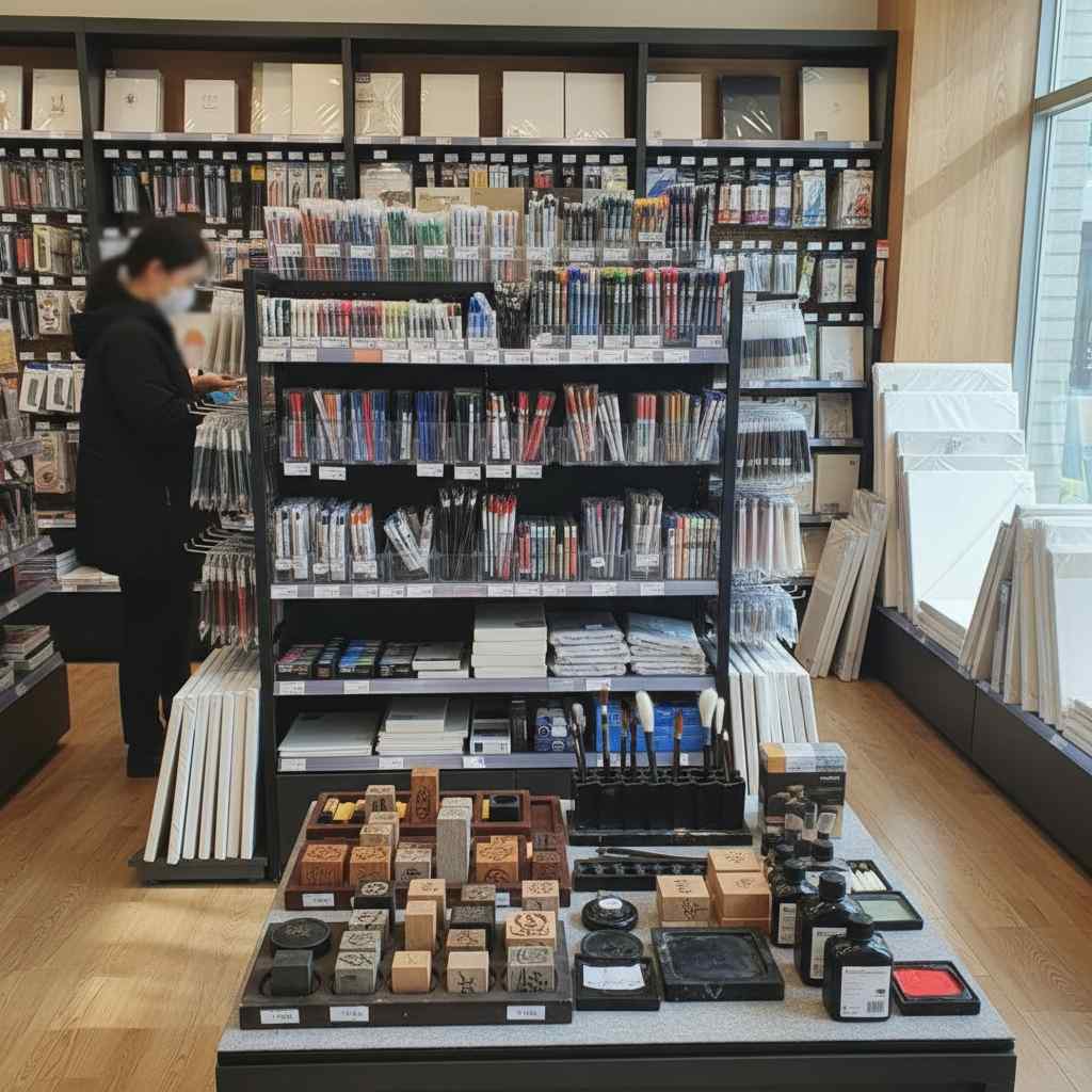 문구용품 및 회화용품 소매업