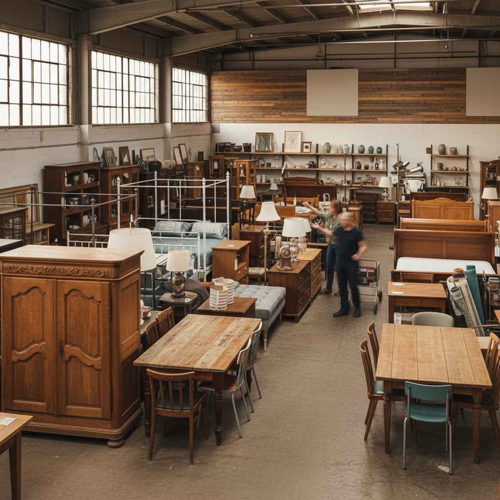 중고 가구 소매업