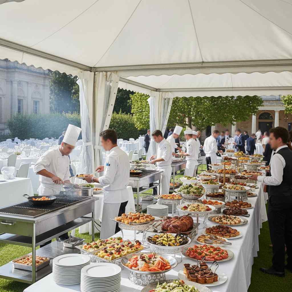 출장 음식 서비스업