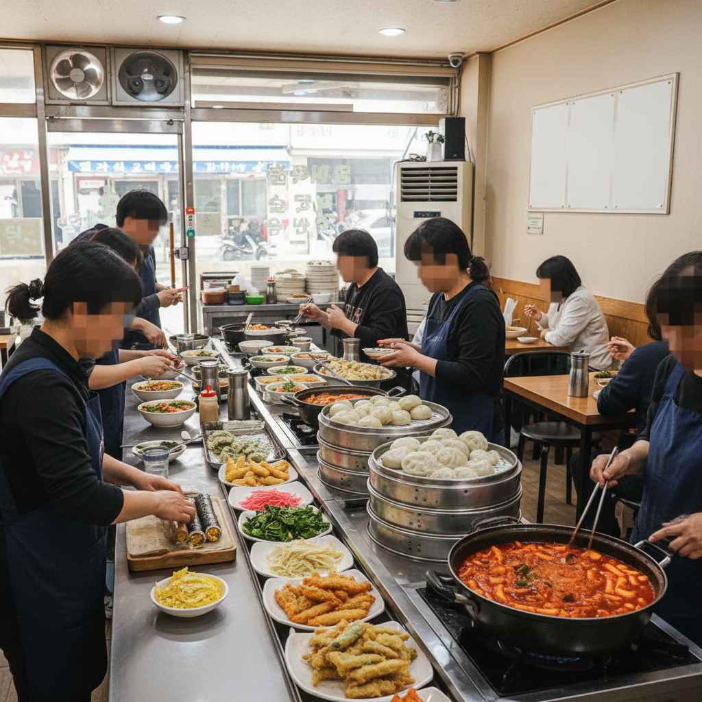 김밥 및 기타 간이 음식점업