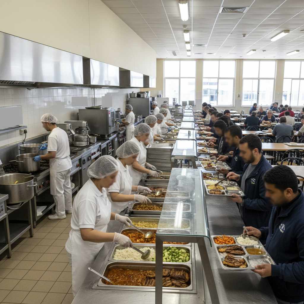 기관 구내식당업