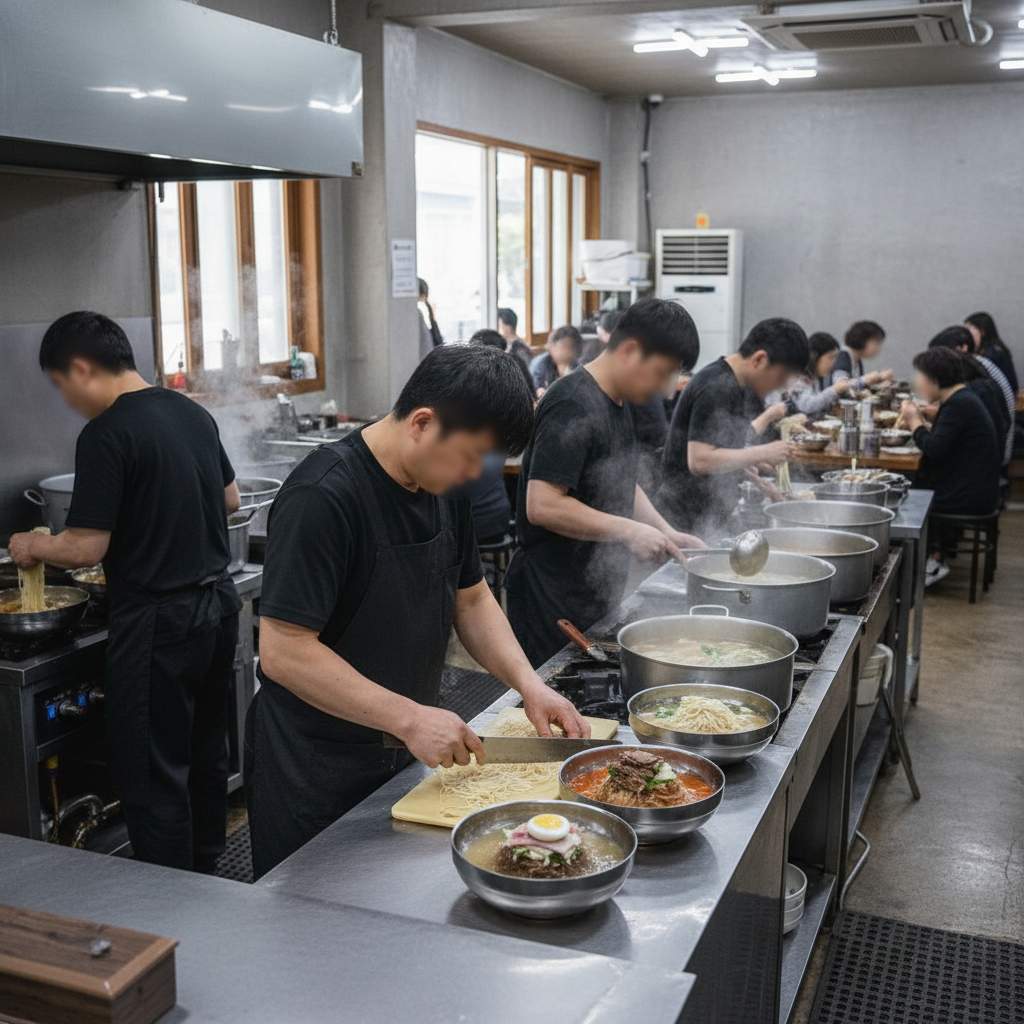 한식 면 요리 전문점