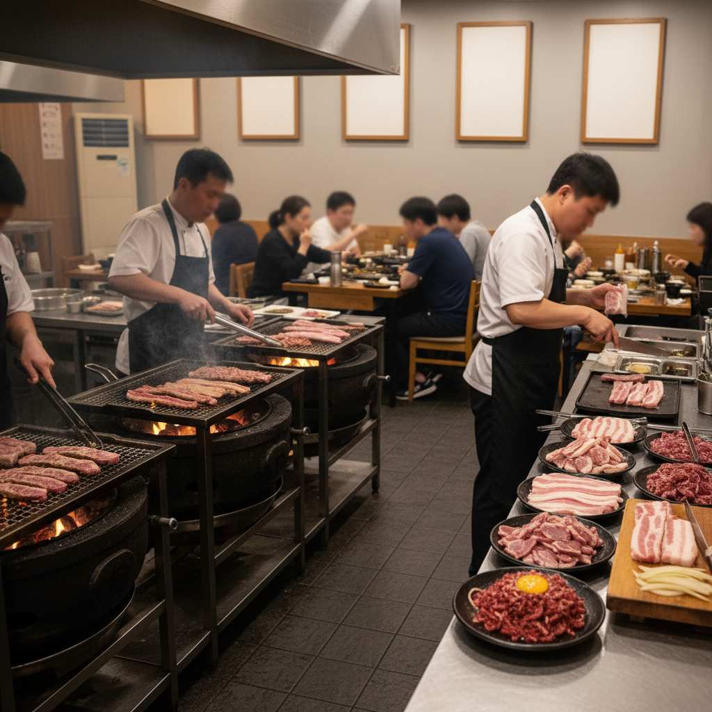한식 육류 요리 전문점