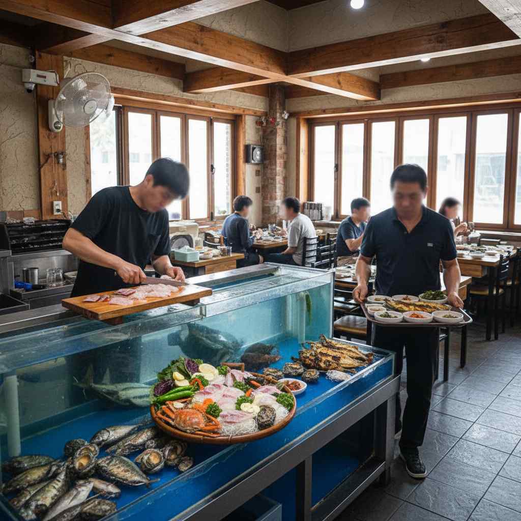 한식 해산물 요리 전문점