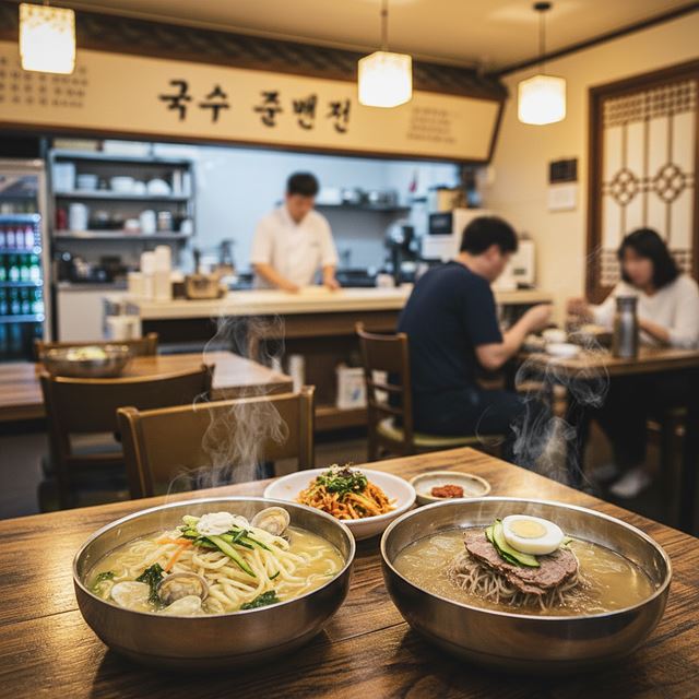 한식 면요리 전문점