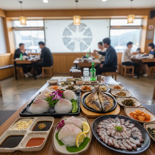 한식 해산물요리 전문점