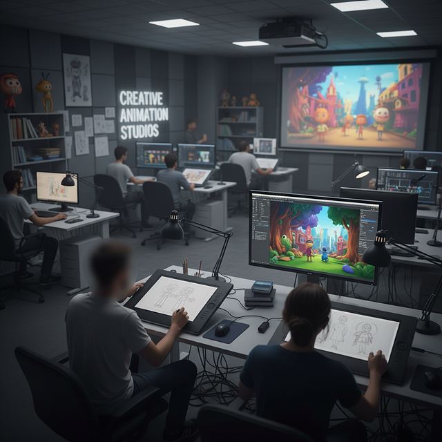 애니메이션 영화 및 비디오물 제작업