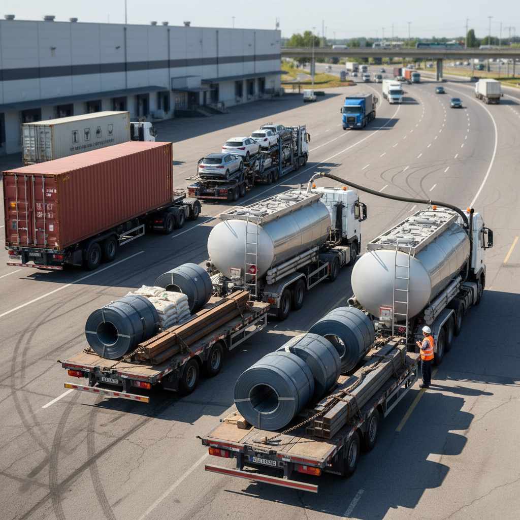 개인 화물 자동차 운송업, 기타 도로 화물 운송업, 일반 화물 자동차 운송업