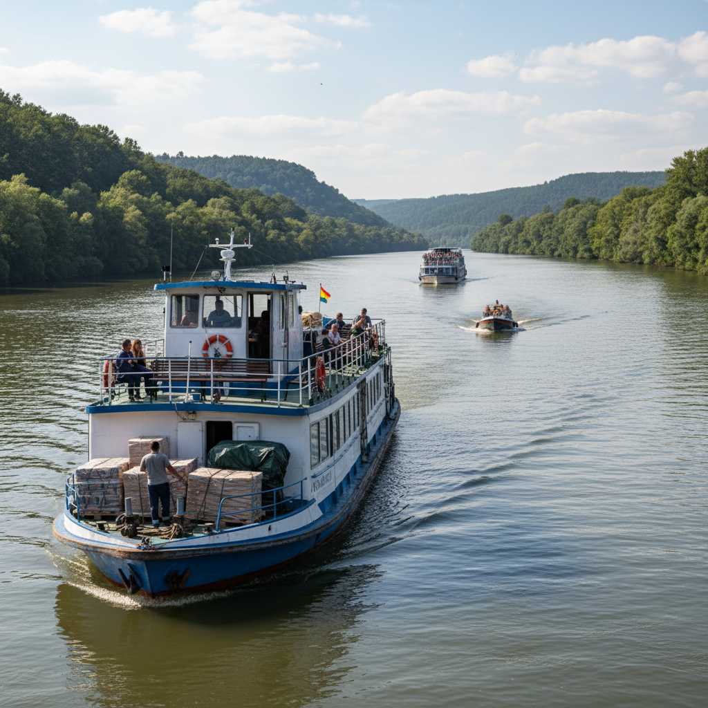 기타 내륙 수상 여객 및 화물 운송업
