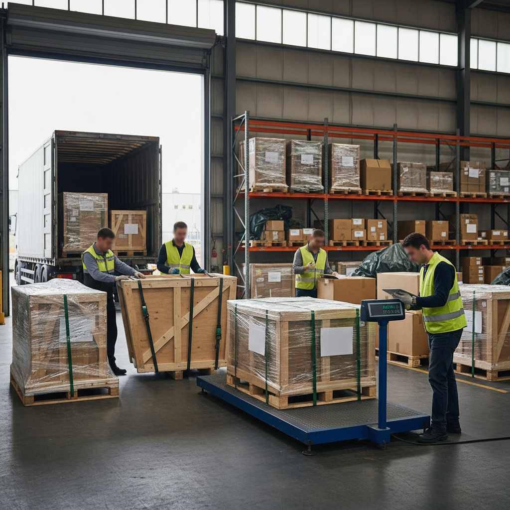 화물 포장, 검수 및 계량 서비스업