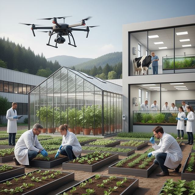 농림수산학 및 수의학 연구개발업