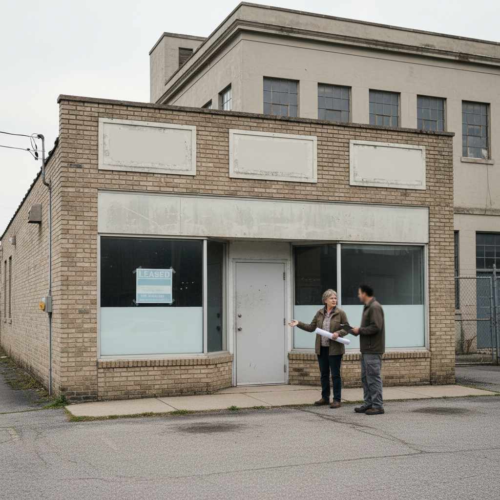 비주거용 건물 임대업(점포, 타인땅)