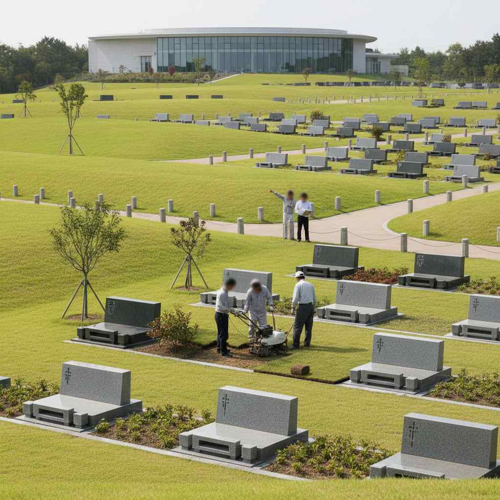 화장터 운영, 묘지 분양 및 관리업