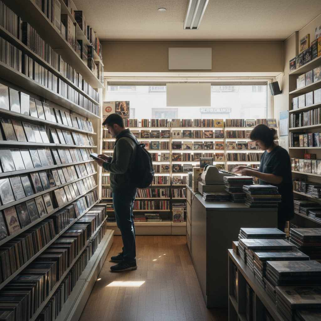 음반 및 비디오물 임대업