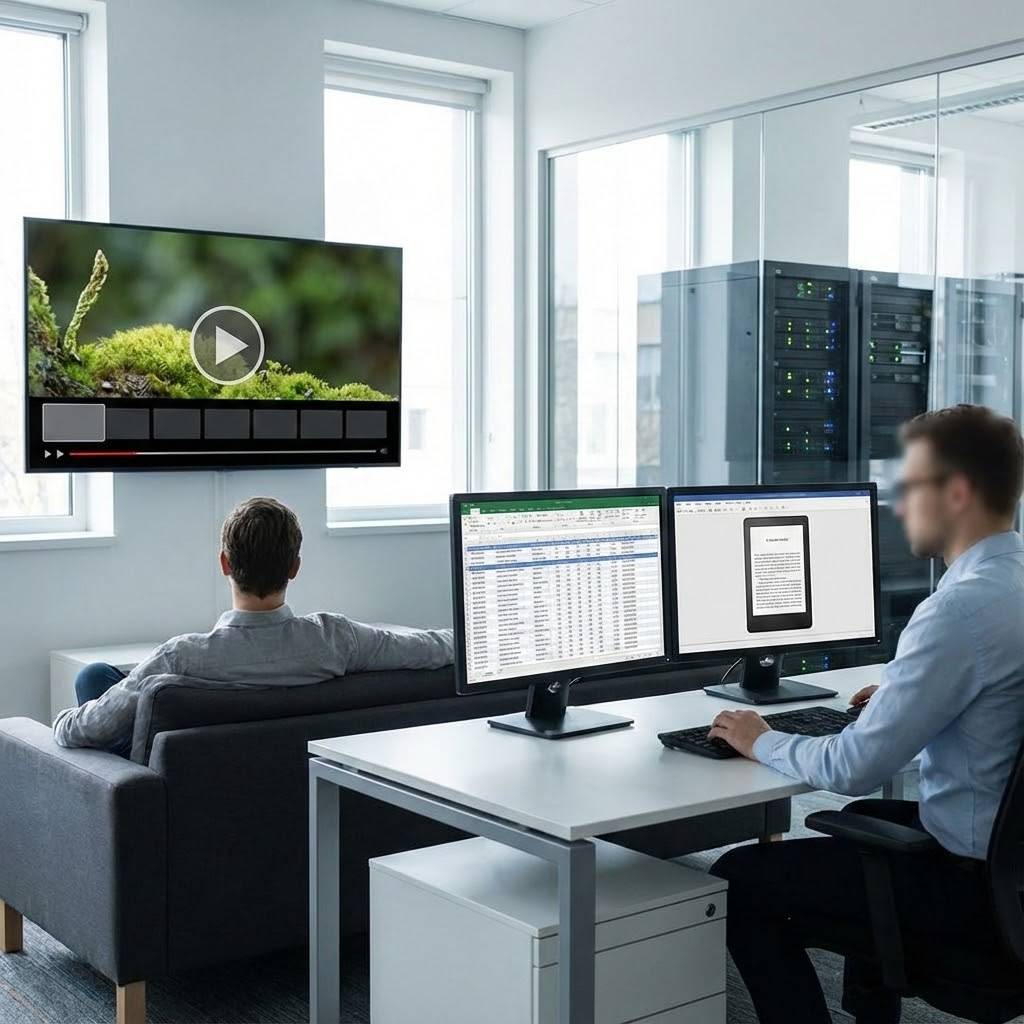 데이터베이스 및 온라인 정보 제공업, 영상물 제공 서비스업, 오디오물 제공 서비스업