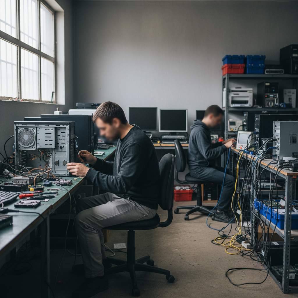 컴퓨터 및 주변 기기 수리업
