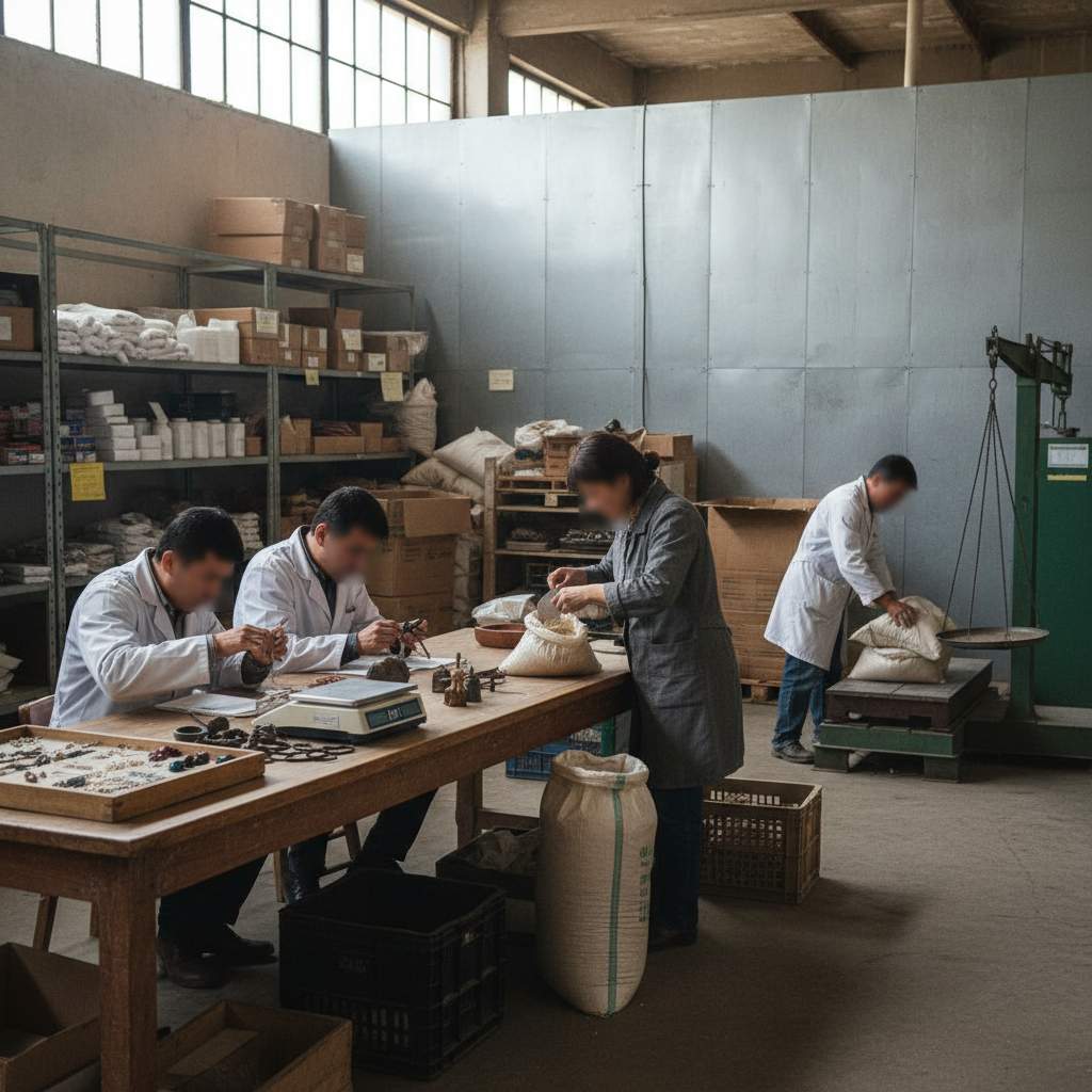 물품 감정, 계량 및 견본 추출업