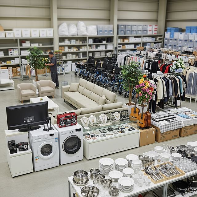 그 외 기타 개인 및 가정용품 임대업