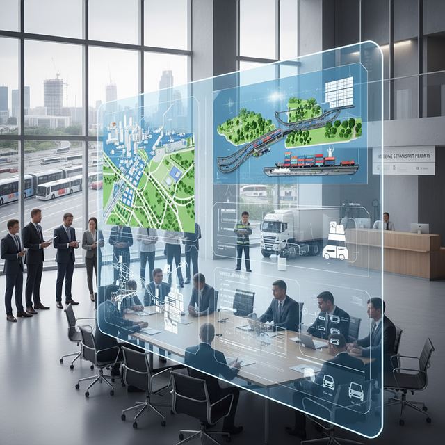 건설 및 운송 행정