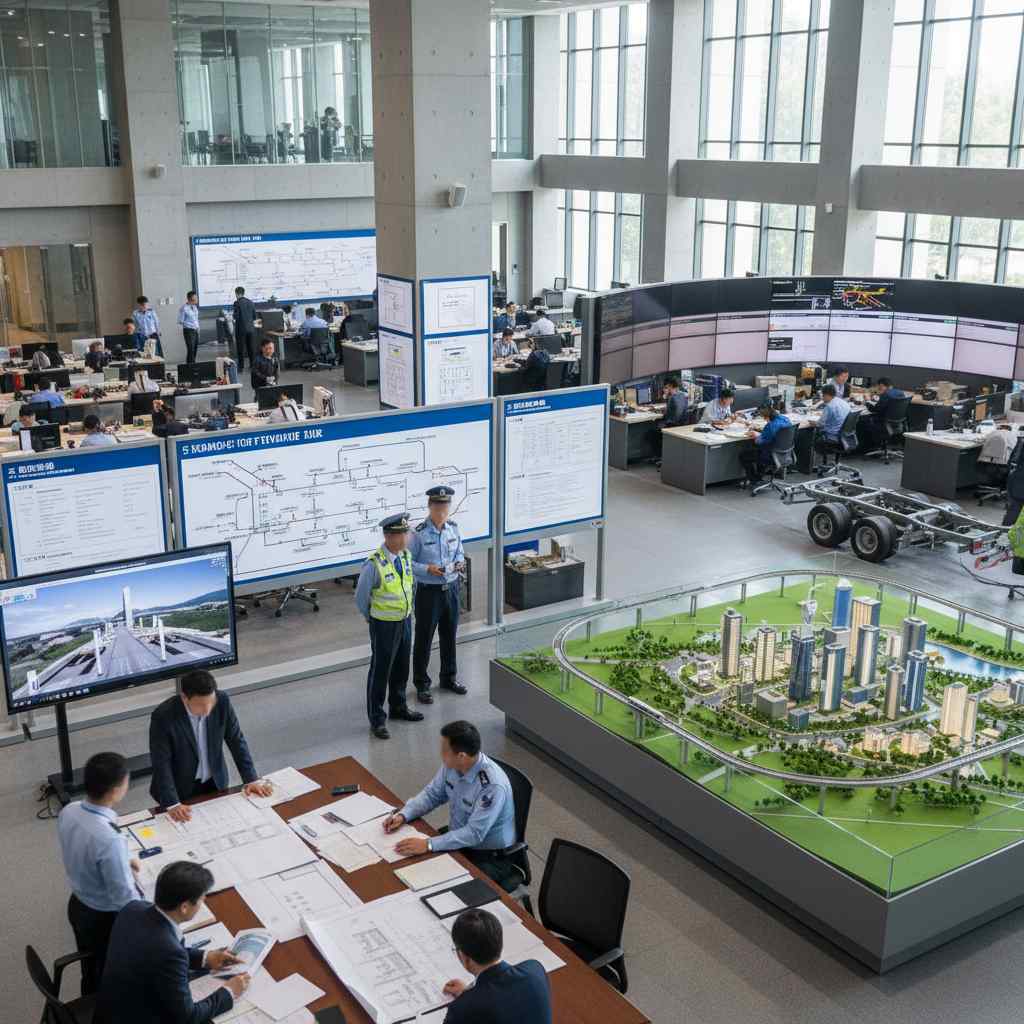 건설 및 운송 행정