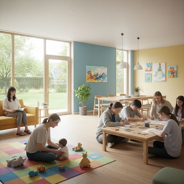 아동 및 부녀자 거주 복지시설 운영업