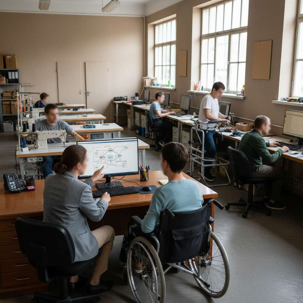 직업 재활원 운영업