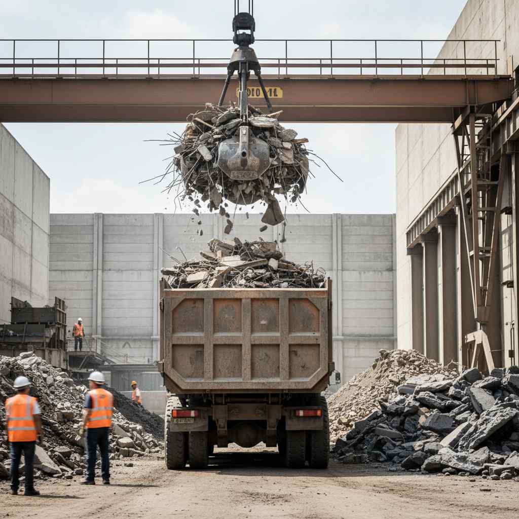 건설 폐기물 수집, 운반업