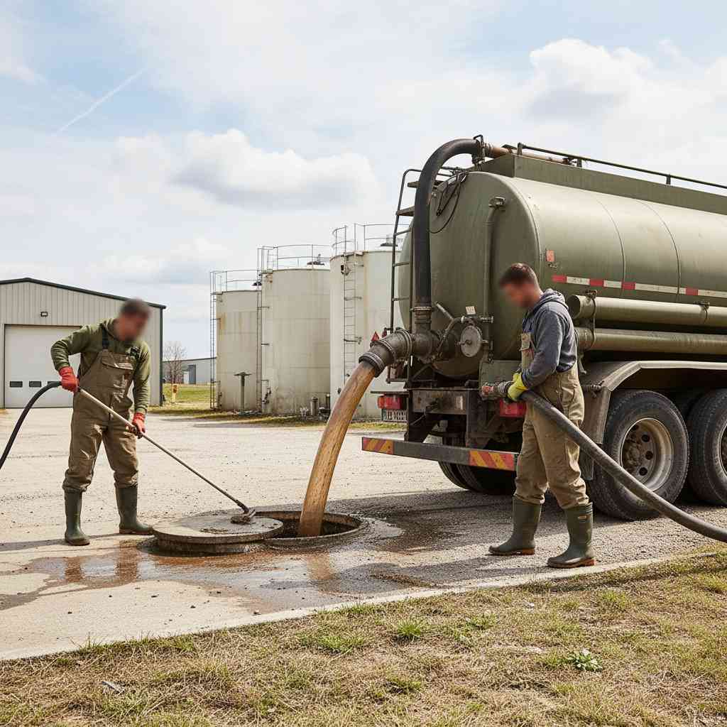 사람 분뇨 처리업