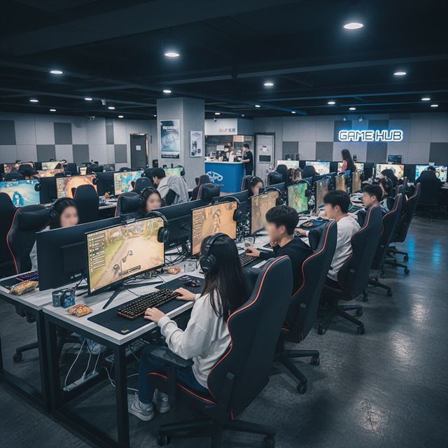 컴퓨터 게임방 운영업