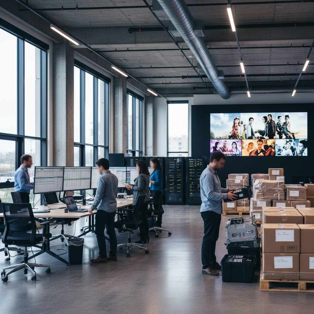 영화, 비디오물 및 방송 프로그램 배급업